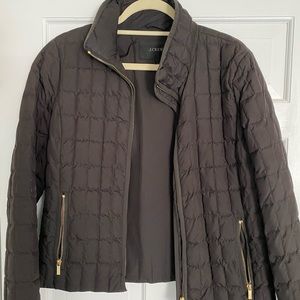J.Crew Women’s Quilted Down Bomber Jacket
